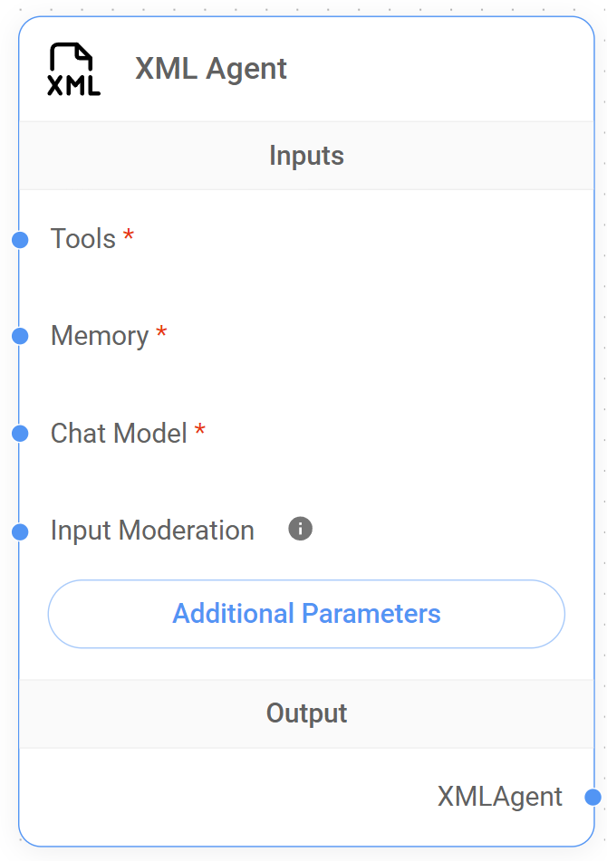 <p>XML Agent Node</p>